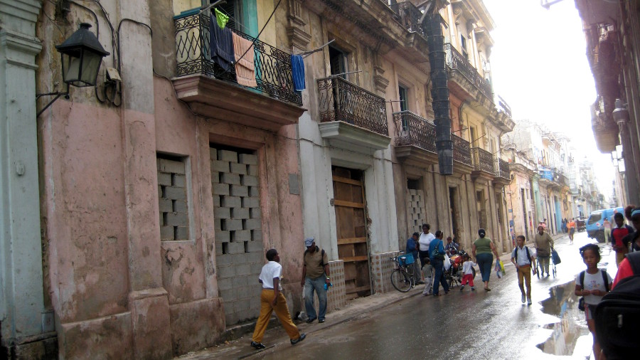 Old Havana after the Rain